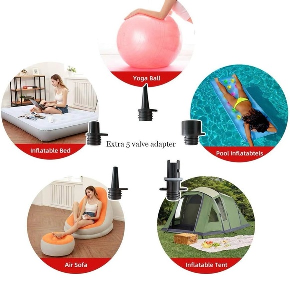 Tuomico 20PSI High Pressure SUP Electric Air Pump,Dual Stage Inflation - Picture 5 of 6